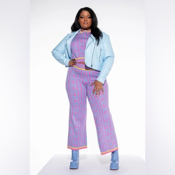 PLUS AZALEA WANG ICE COLD SPRING MOTO JACKET - Picture 4 of 9